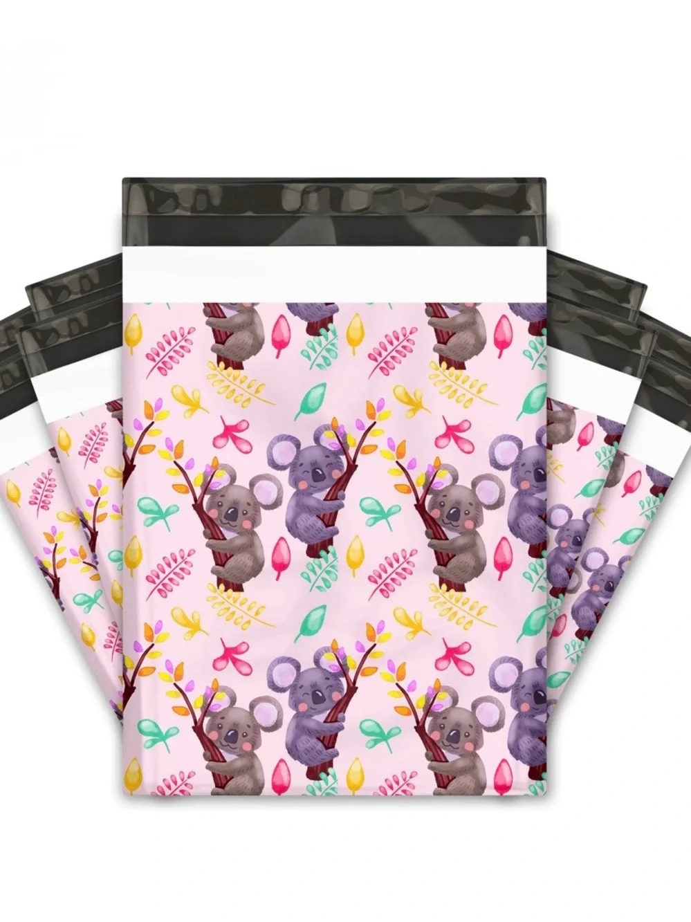 100 each, New! Koala Poly Mailers- Shipping Supplies . Size: 10 inch x 13 inch.